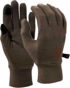 Badlands Merino Glove Liner, All-Season, Touchscreen-Compatible Hunting Gloves