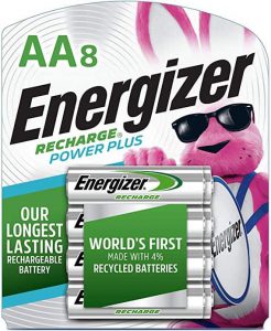 Energizer NH 15BP-8 Rechargeable AA Batteries