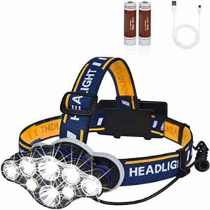  LED Rechargeable Headlamps by Sunforung.