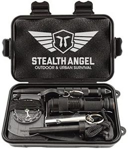 Stealth Angel Compact 8-IN-1 Survival Kit